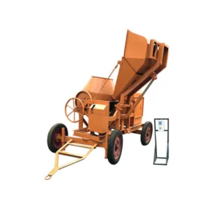 10/7 Single Bag Concrete Mixer With Hydraulic Hopper & Automatic Weigh & Water Discharge